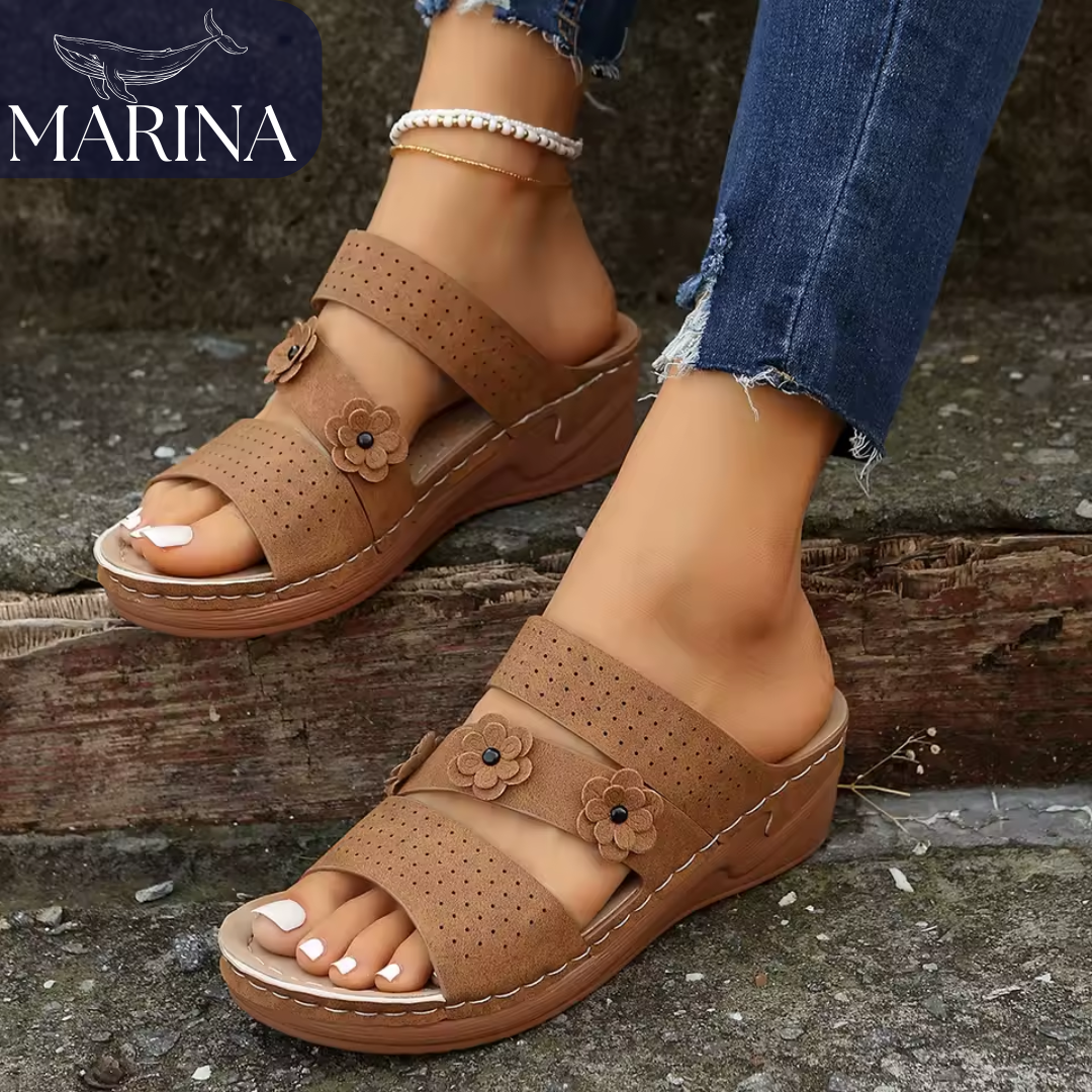 SANDALIAS ORTOPÉDICAS SÁNDALO - MARINA™ | EDICIÓN PREMIUM