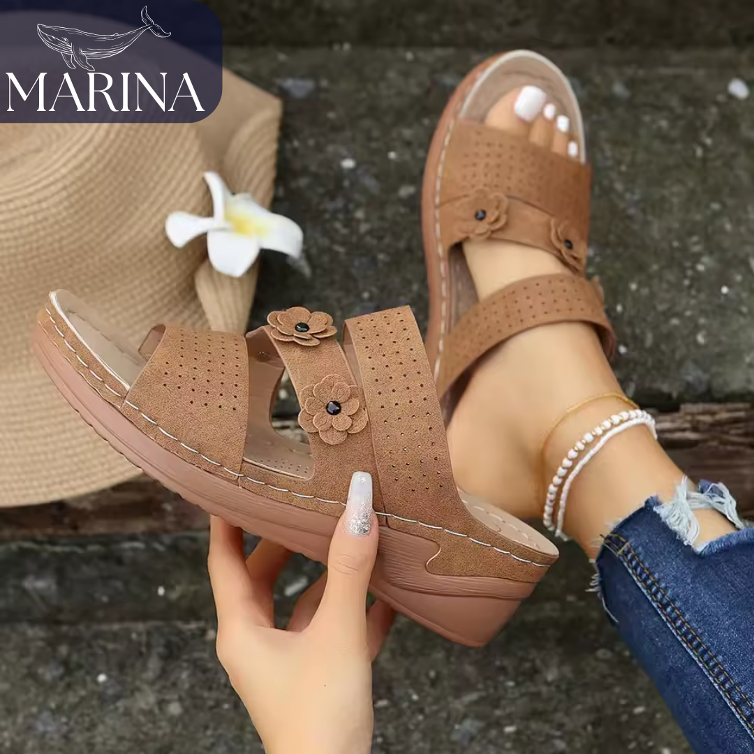 SANDALIAS ORTOPÉDICAS SÁNDALO - MARINA™ | EDICIÓN PREMIUM