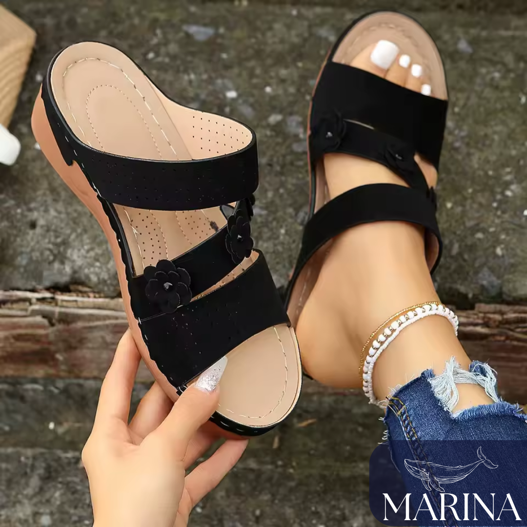 SANDALIAS ORTOPÉDICAS SÁNDALO - MARINA™ | EDICIÓN PREMIUM