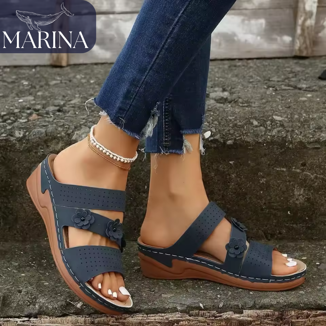 SANDALIAS ORTOPÉDICAS SÁNDALO - MARINA™ | EDICIÓN PREMIUM