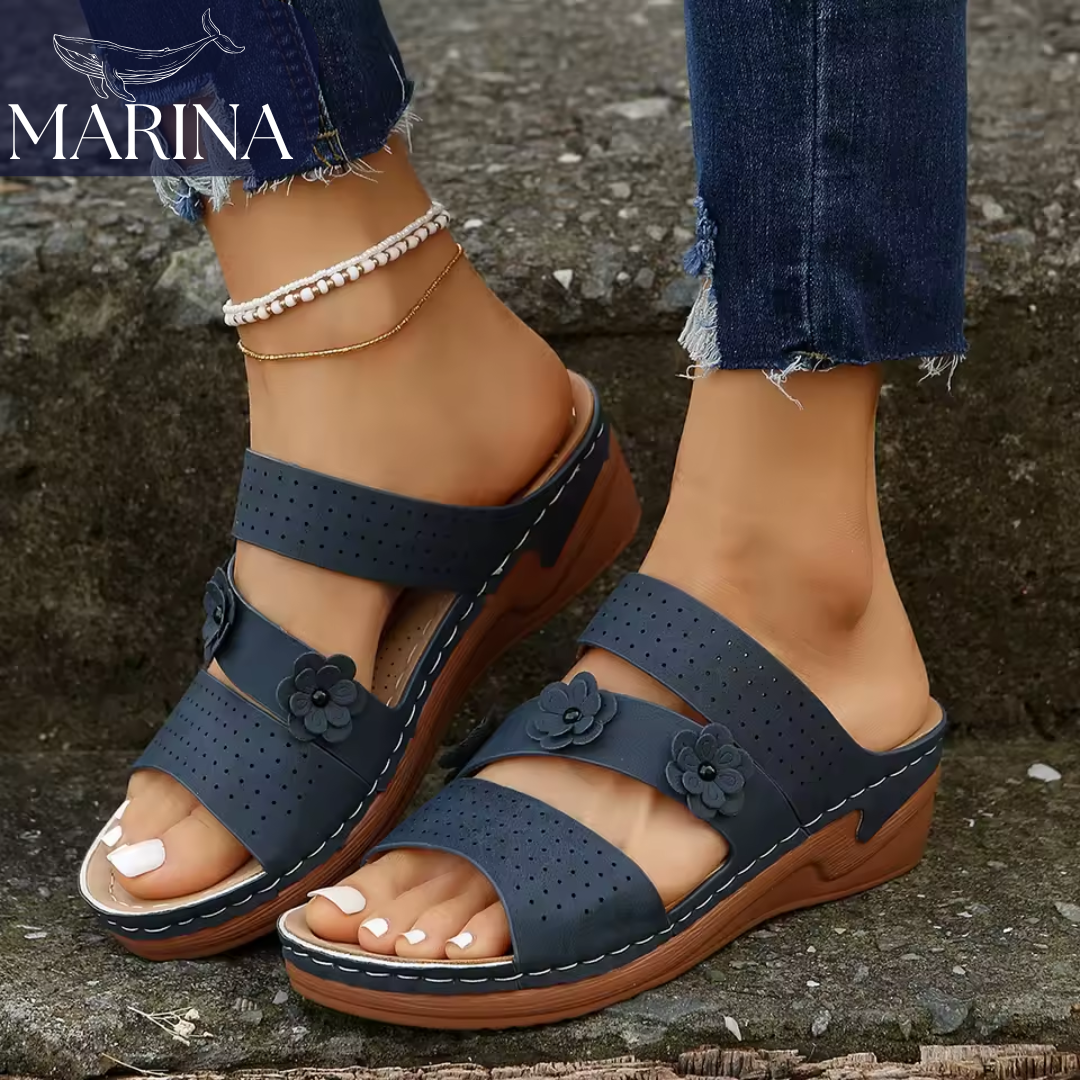 SANDALIAS ORTOPÉDICAS SÁNDALO - MARINA™ | EDICIÓN PREMIUM