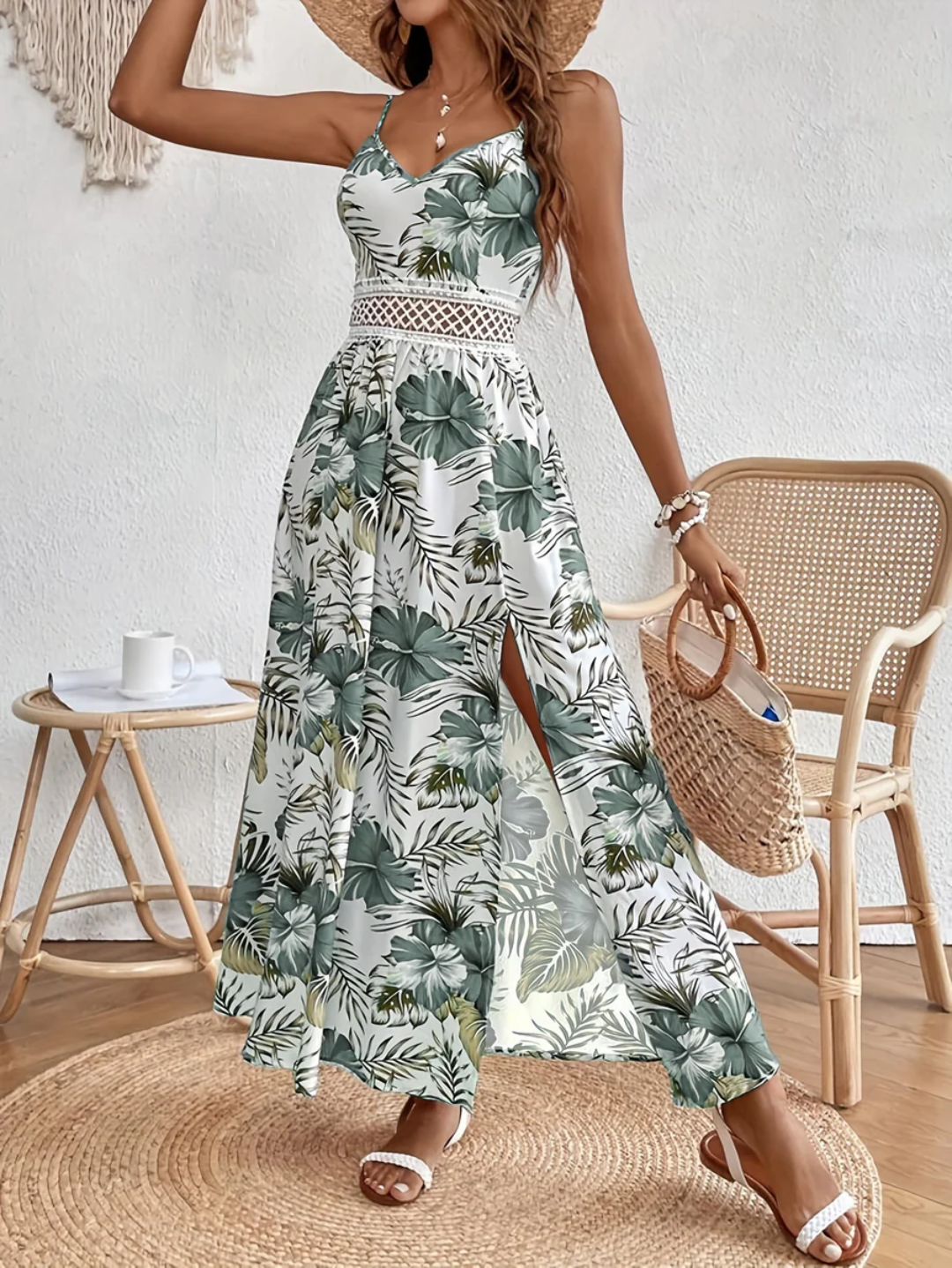 VESTIDO ARTESANAL DOROTEA - MARINA™ | EDICIÓN PREMIUM