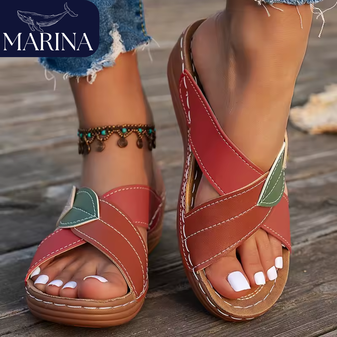 SANDALIAS ORTOPÉDICAS MÁLAGA - MARINA™ | EDICIÓN PREMIUM