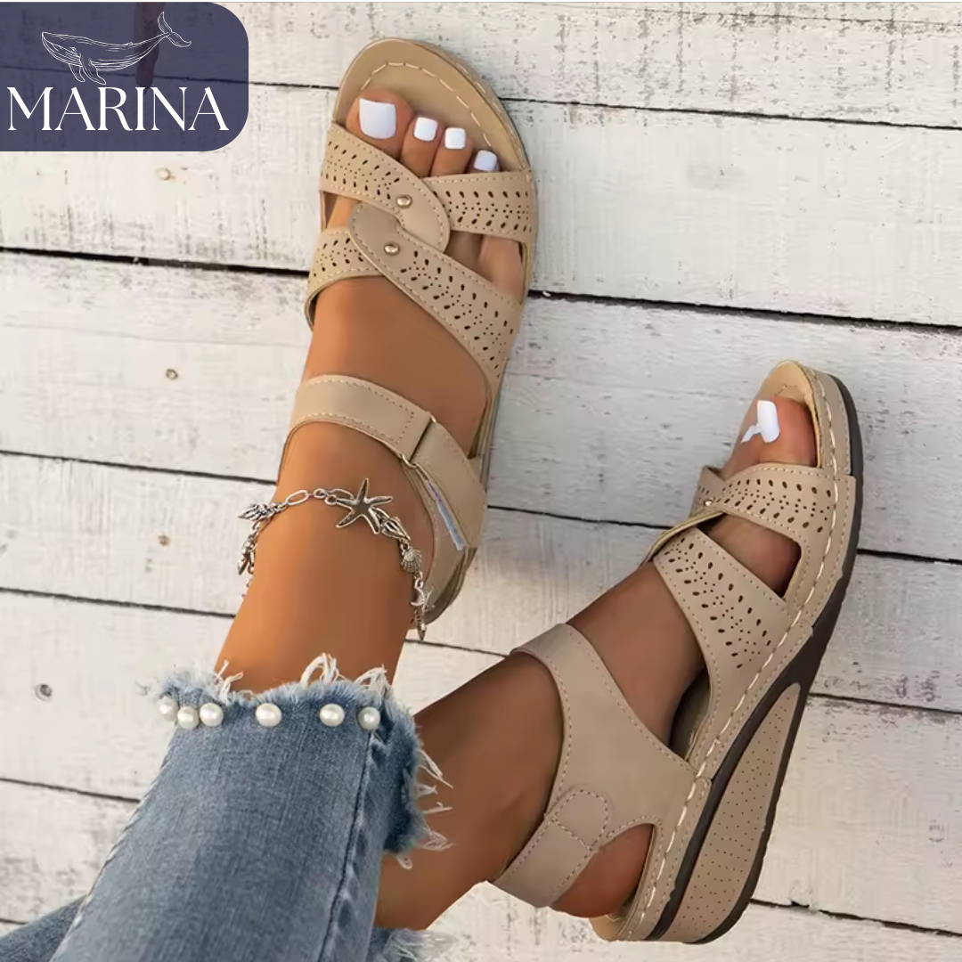 SANDALIAS ARTESANALES YAIZA - MARINA™ | EDICIÓN PREMIUM