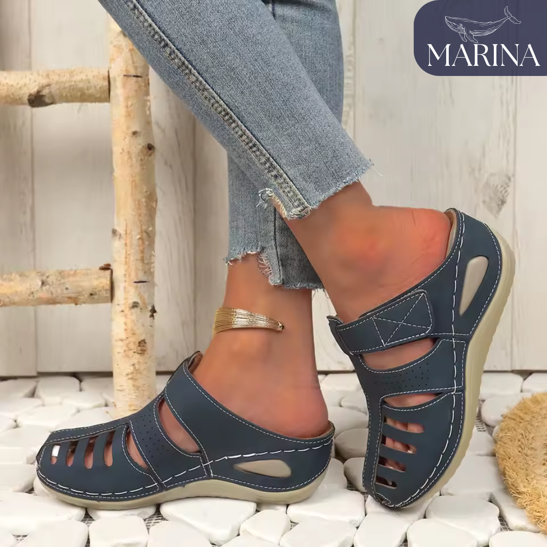 SANDALIAS ARTESANALES ROMERO - MARINA™ | EDICIÓN PREMIUM