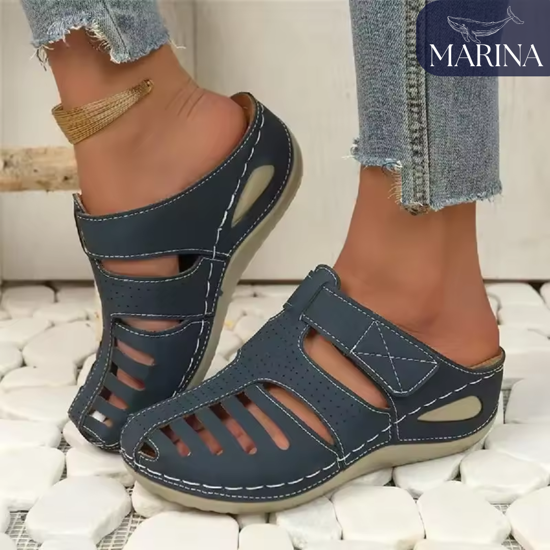 SANDALIAS ARTESANALES ROMERO - MARINA™ | EDICIÓN PREMIUM