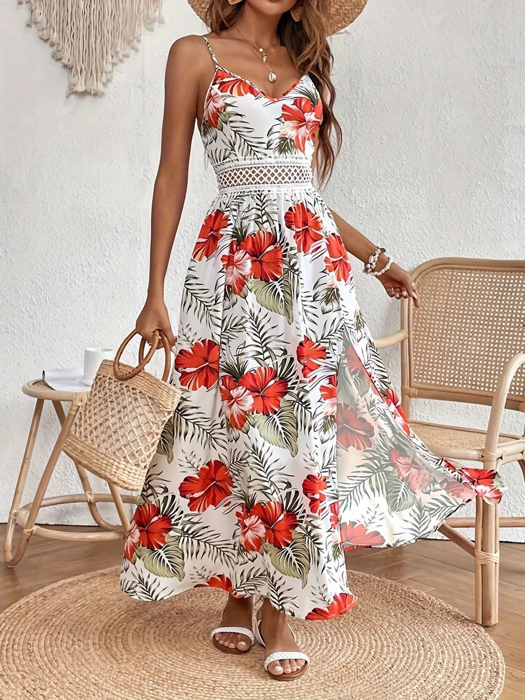 VESTIDO ARTESANAL DOROTEA - MARINA™ | EDICIÓN PREMIUM
