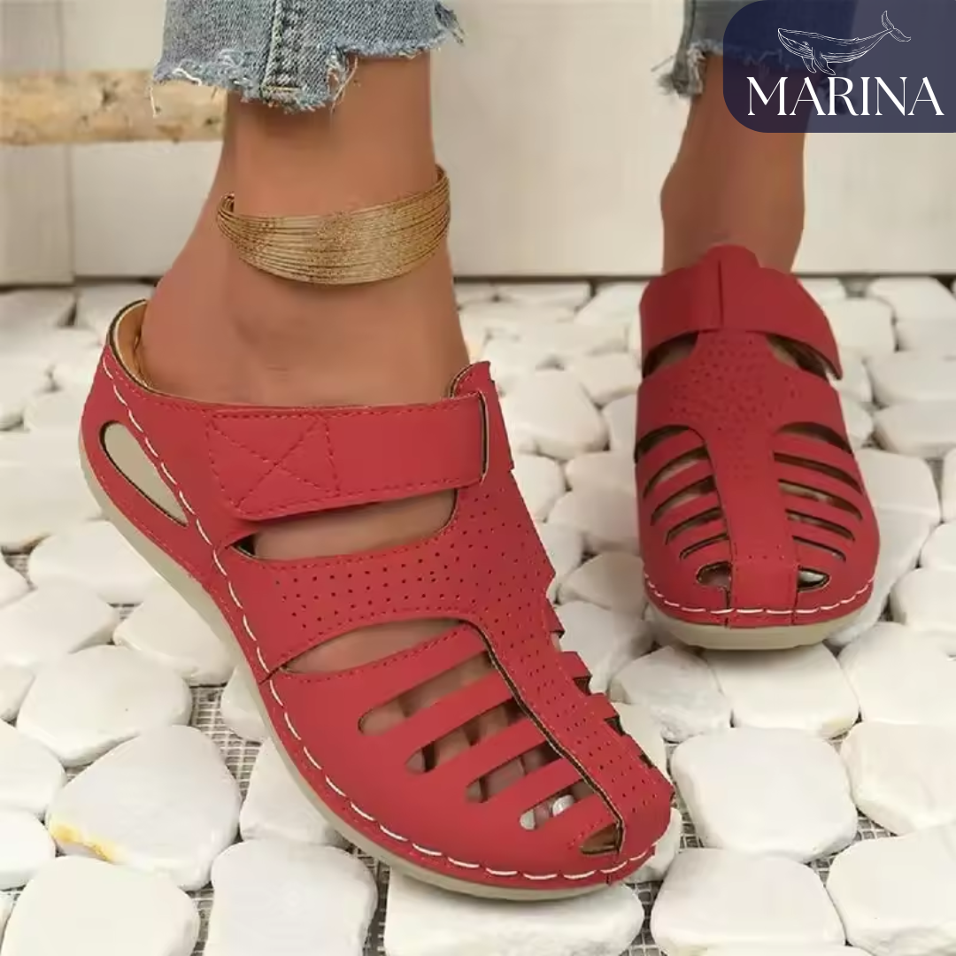 SANDALIAS ARTESANALES ROMERO - MARINA™ | EDICIÓN PREMIUM